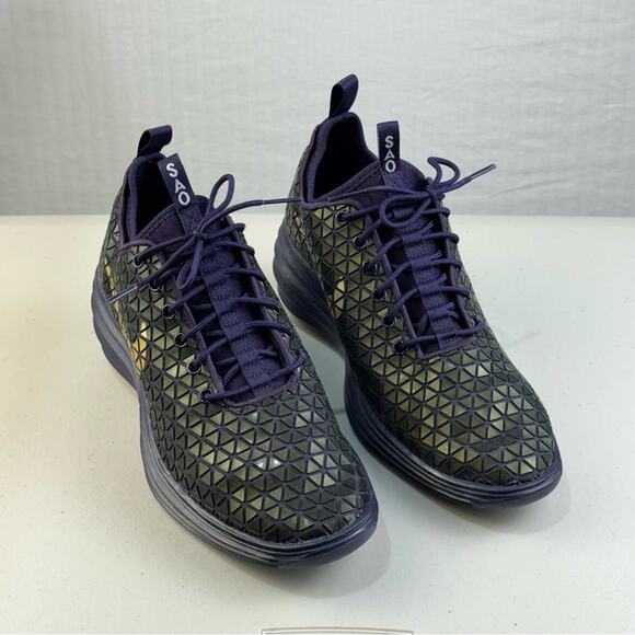 Nike Lunar Elite Sky High QS FW City Pack-Sao Paulo Hidden Heel Sneakers Size 10 - Picture 1 of 12